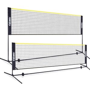 New 17ft Adjustable Fielday - Badminton Pickleball Net